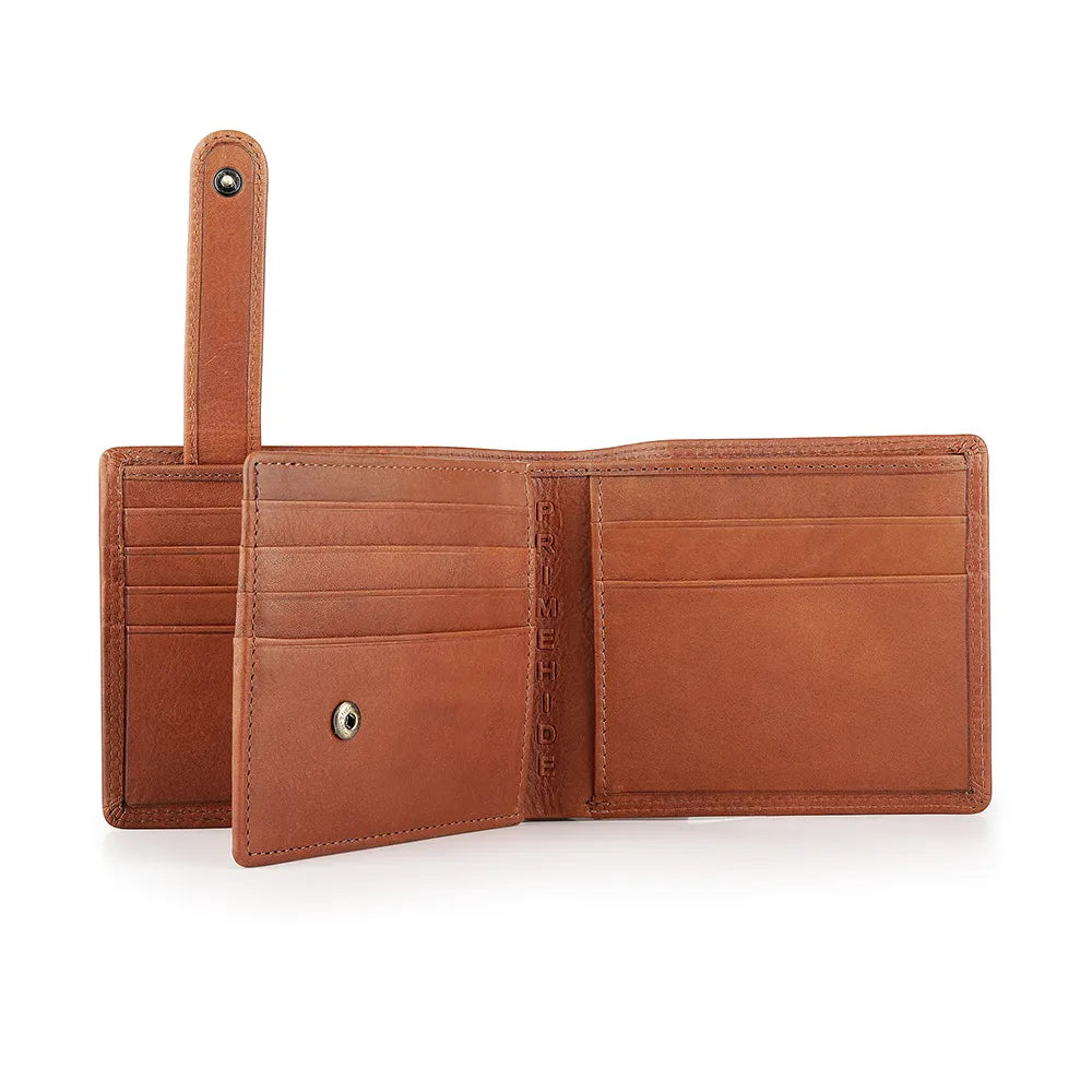 Bifold Leather Wallet For Men - Marcus Leon