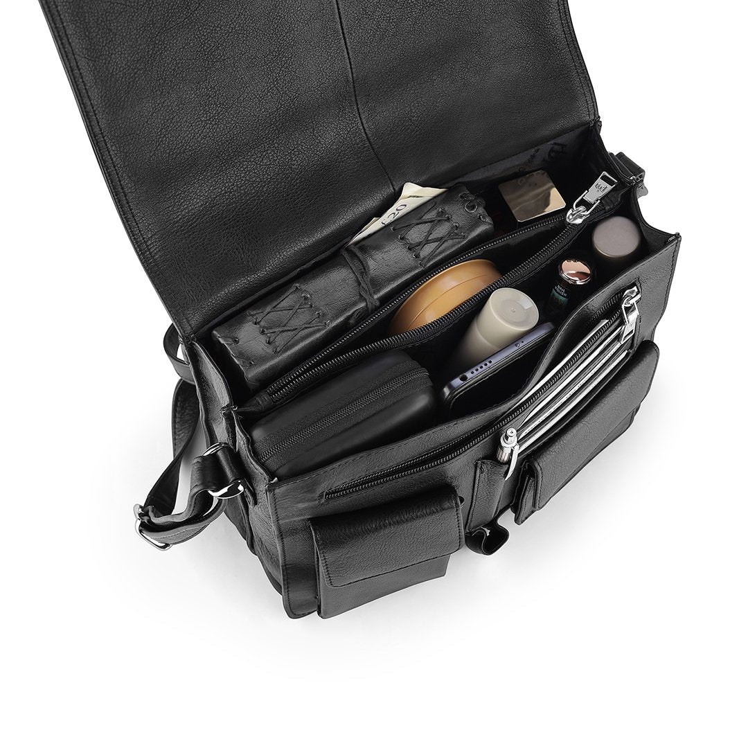 Black Large Organiser Bag Victoria 887-10