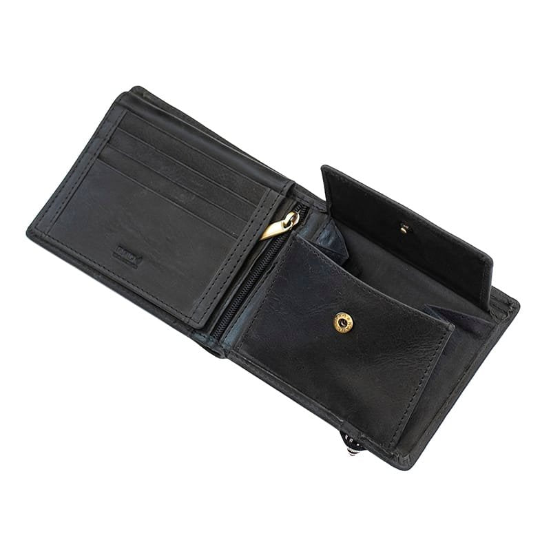 Columbia Bifold Wallet with Coin Pouch 1809BLK-07