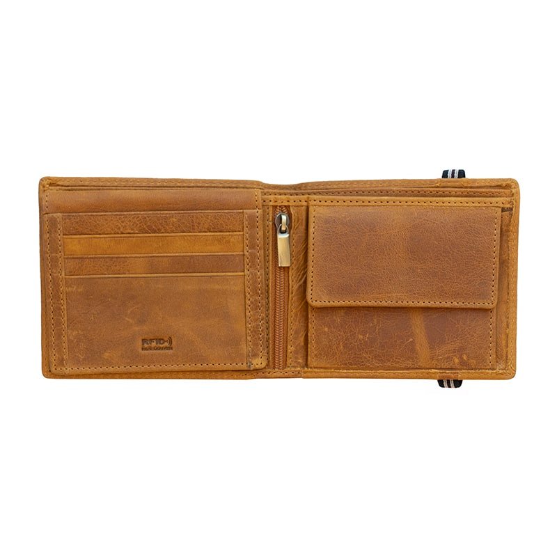 Columbia Bifold Wallet with Coin Pouch 1809SAND-04