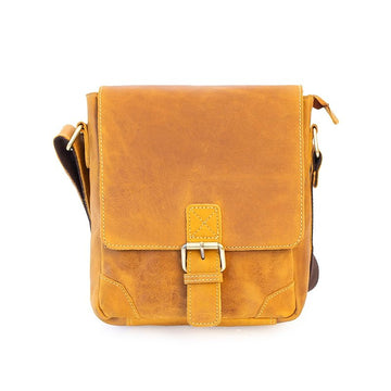 Columbia Buckle Messenger Bag 1803-SAND-1