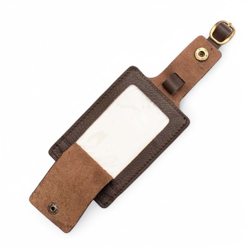 Leather Luggage Tag