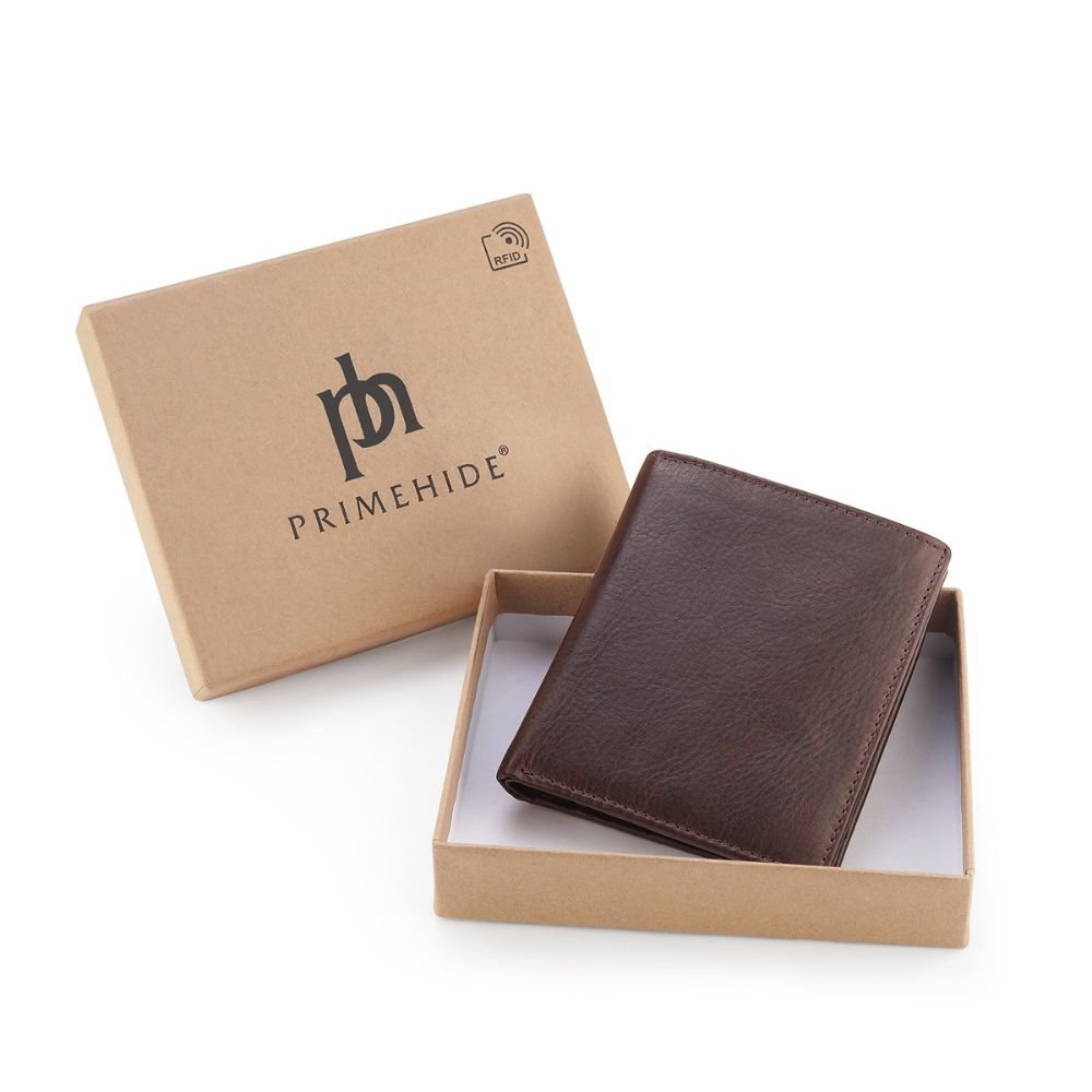 Leather Card Wallet For Men - Enzo Tuscan