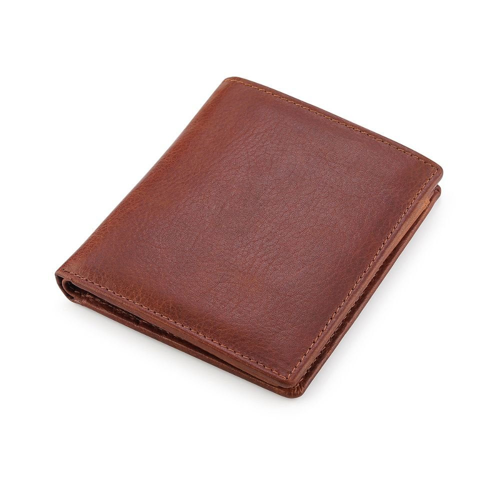 Leather Card Wallet For Men - Enzo Tuscan