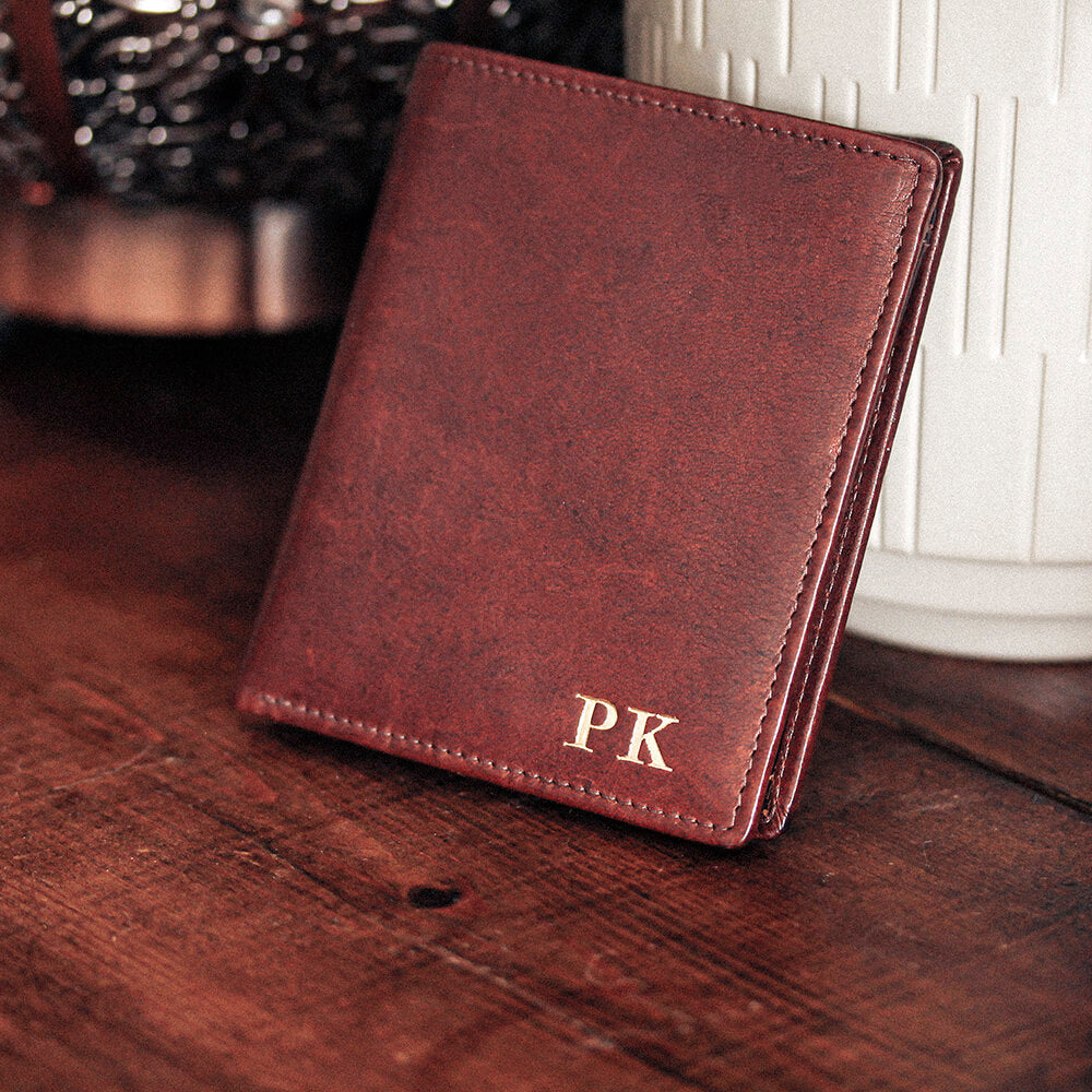 Personalised Leather Wallets for Men