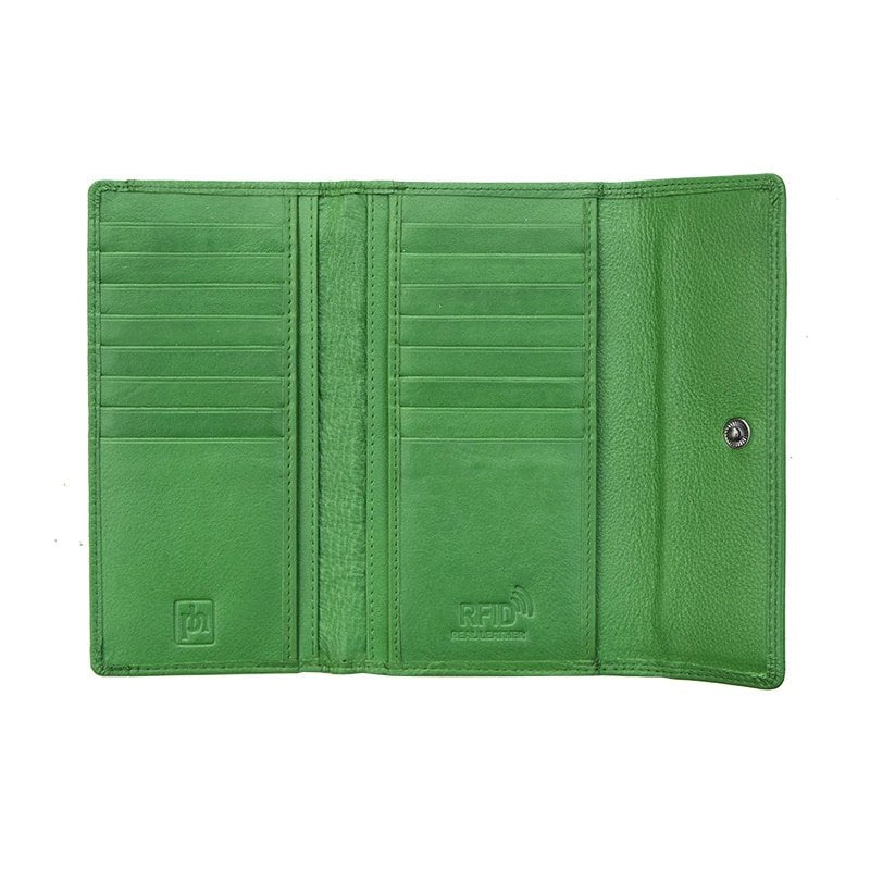 Slim Leather Purse Verona