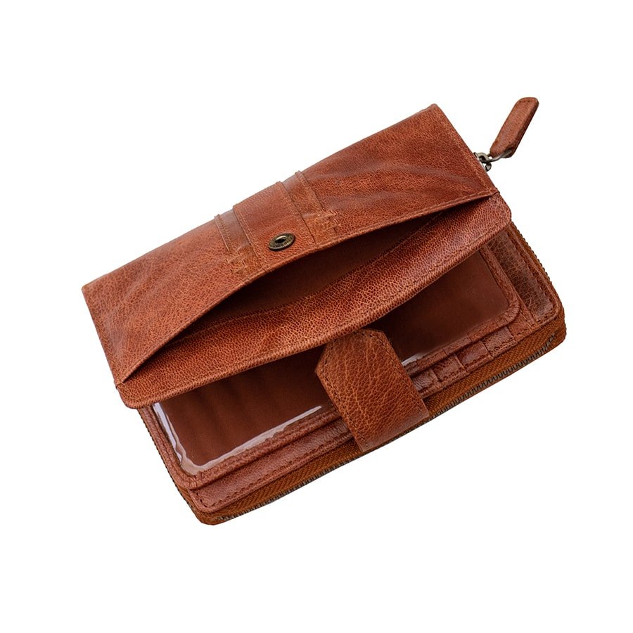 Bifold Leather Purse For Women Arizona