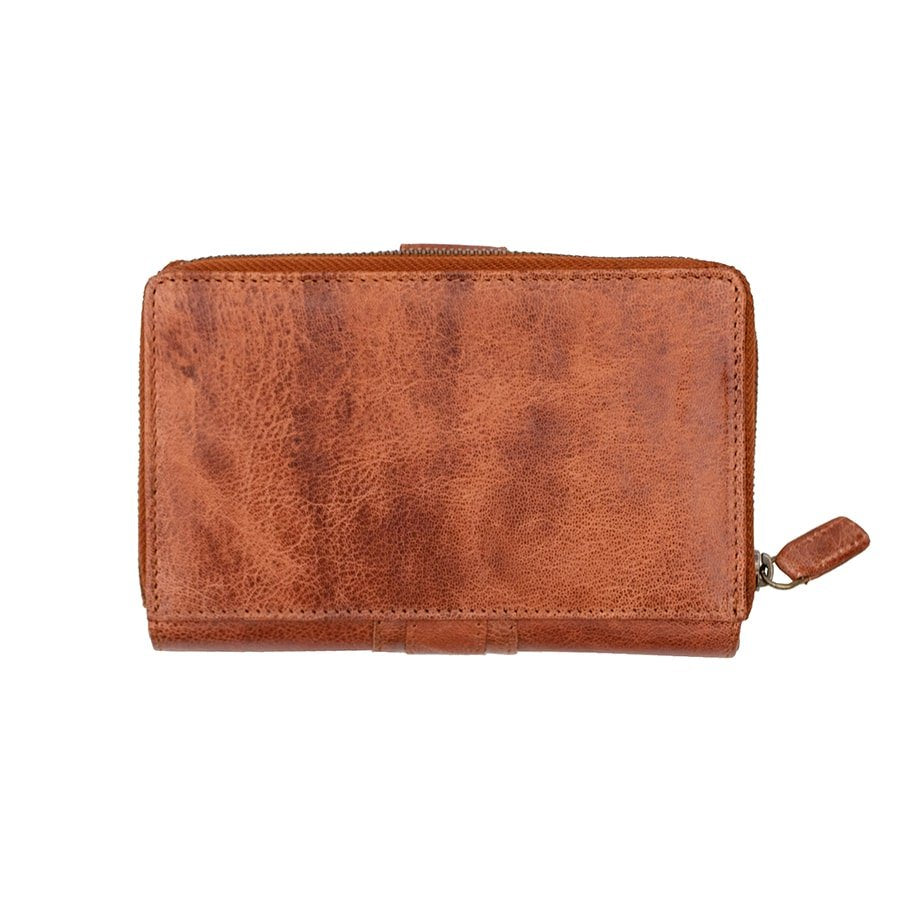 Bifold Leather Purse For Women Arizona
