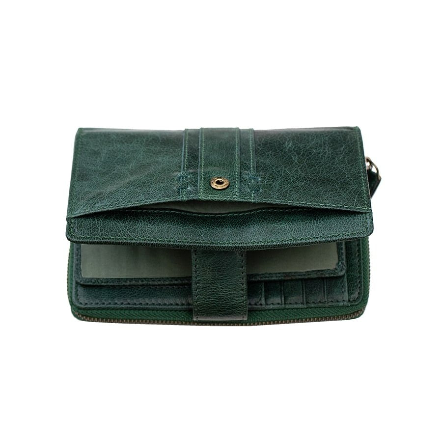 Bifold Leather Purse For Women Arizona