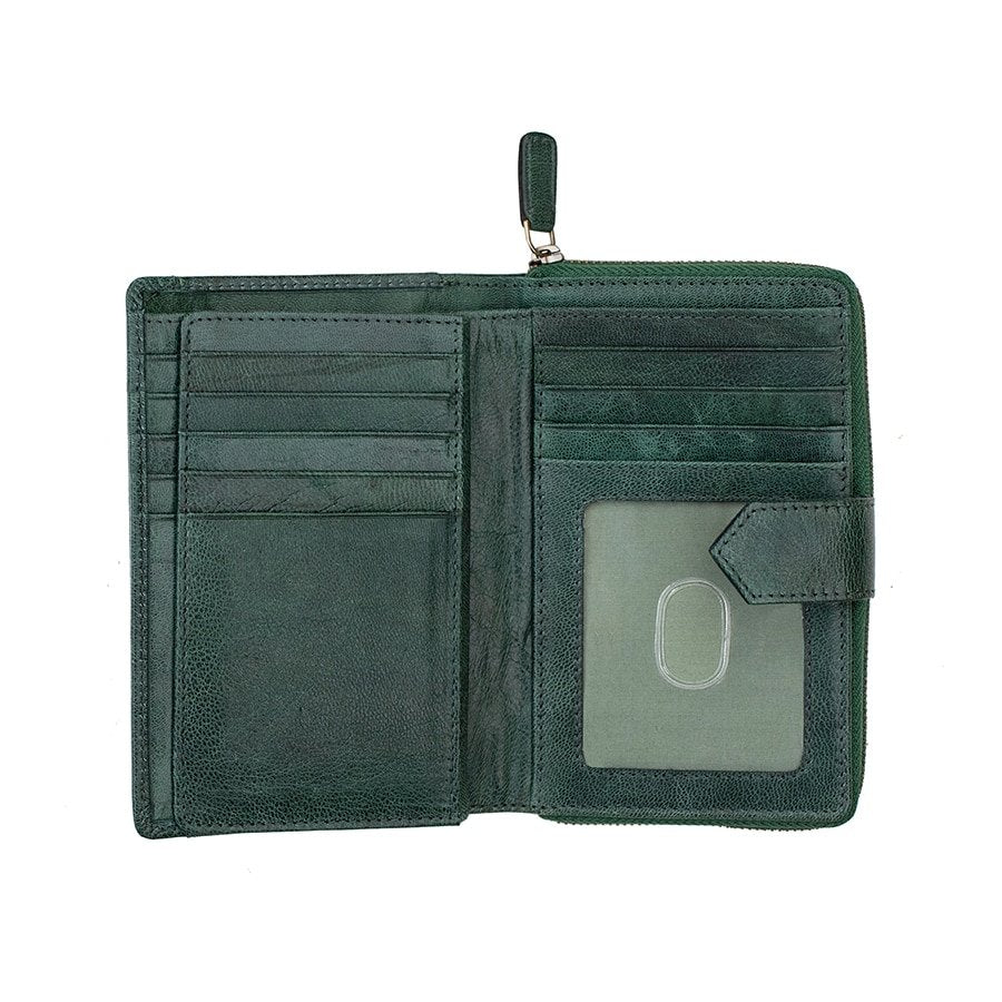 Bifold Leather Purse For Women Arizona