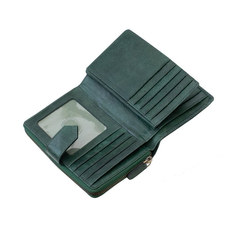 Bifold Leather Purse For Women Arizona