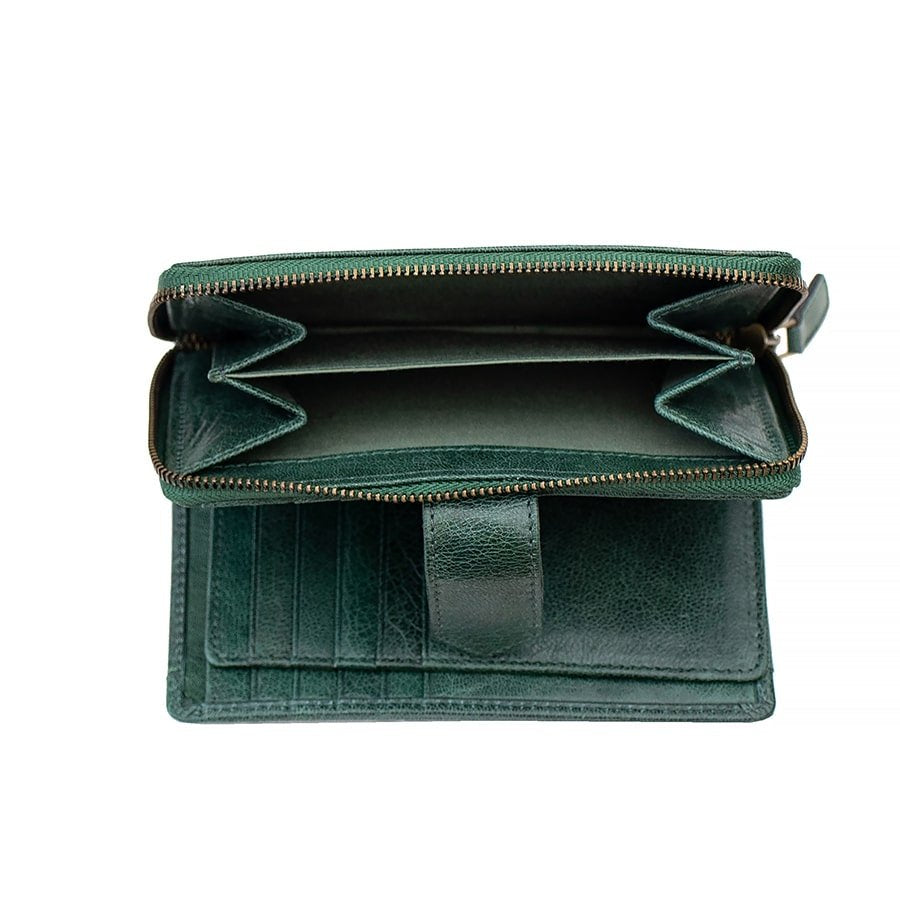 Bifold Leather Purse For Women Arizona