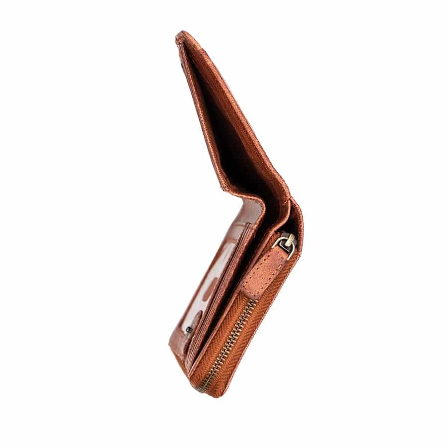 RFID Bifold Leather Purse Arizona