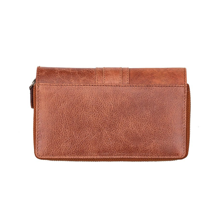 RFID Bifold Leather Purse Arizona