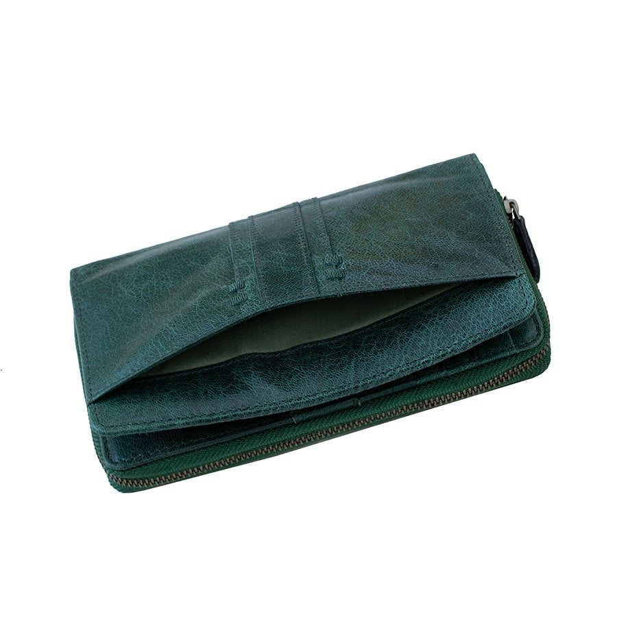 RFID Bifold Leather Purse Arizona