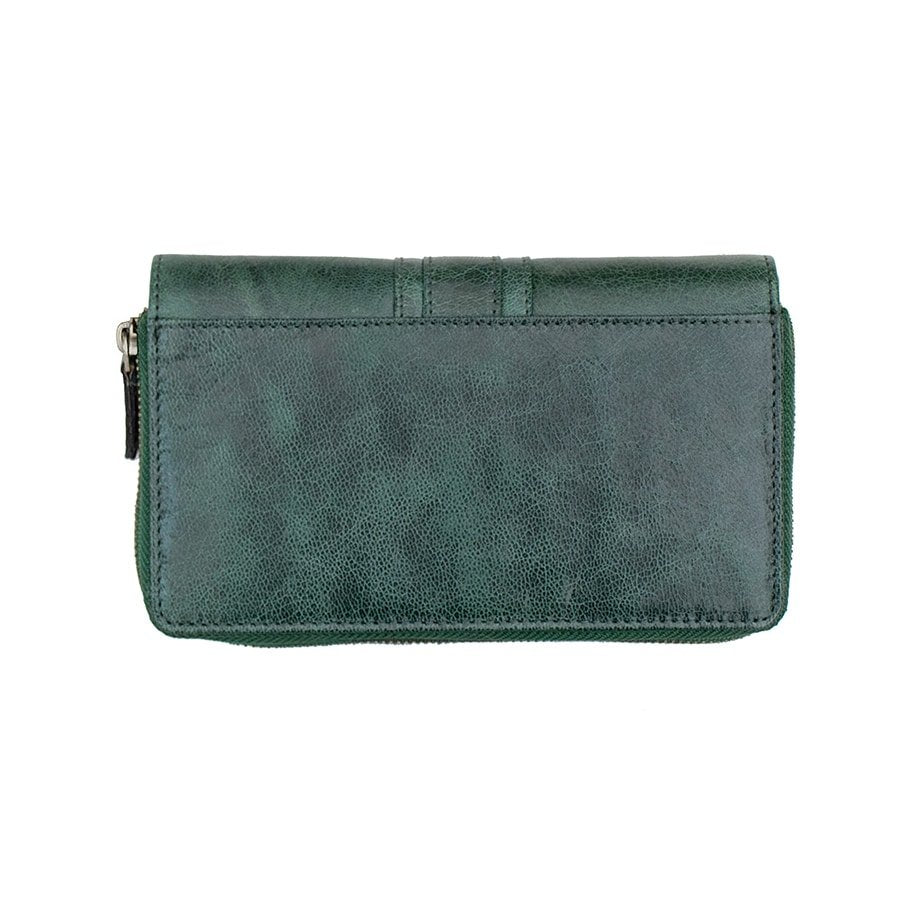RFID Bifold Leather Purse Arizona