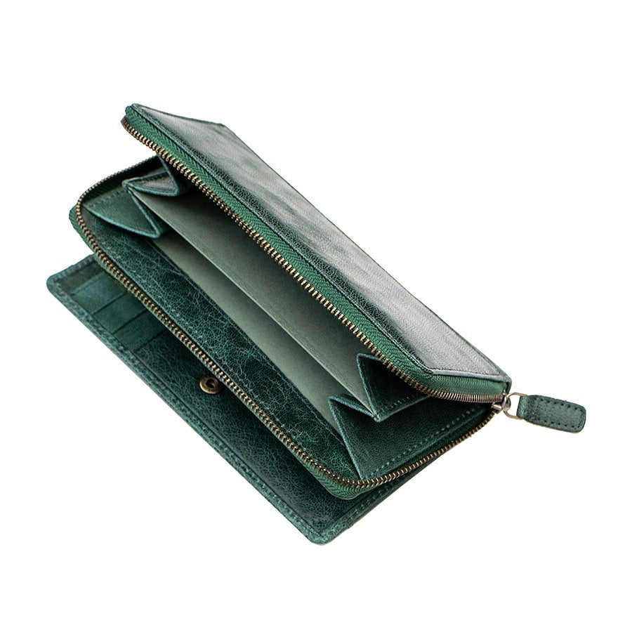 RFID Bifold Leather Purse Arizona