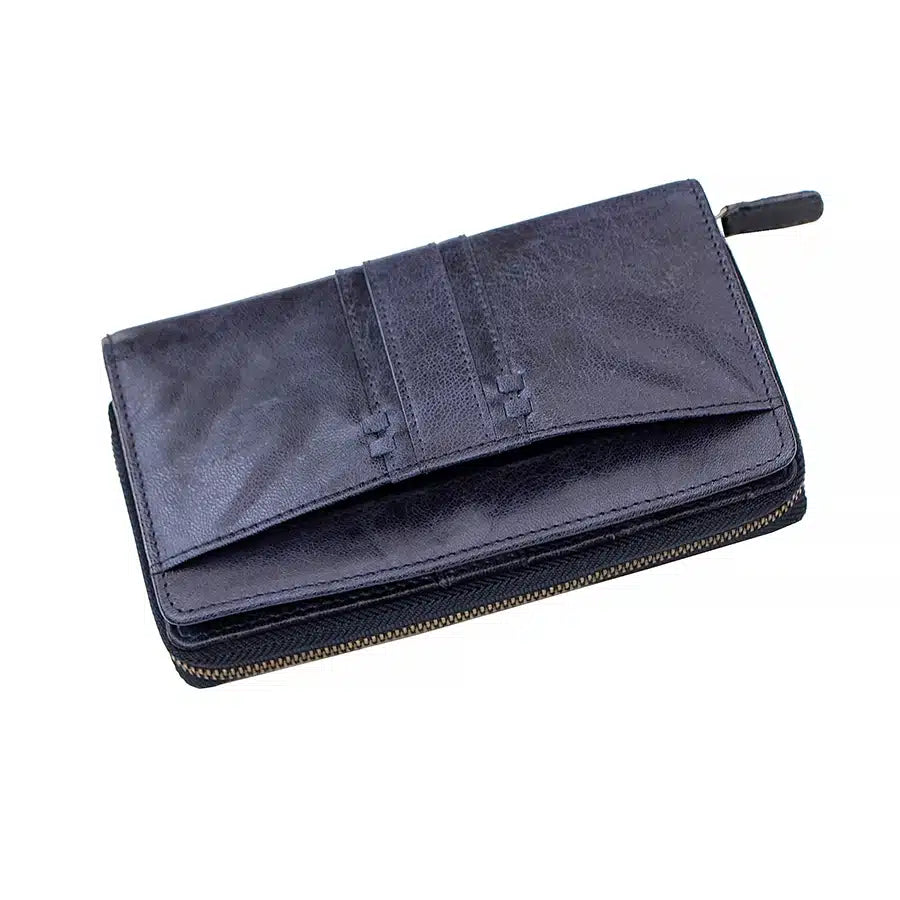 RFID Bifold Leather Purse Arizona