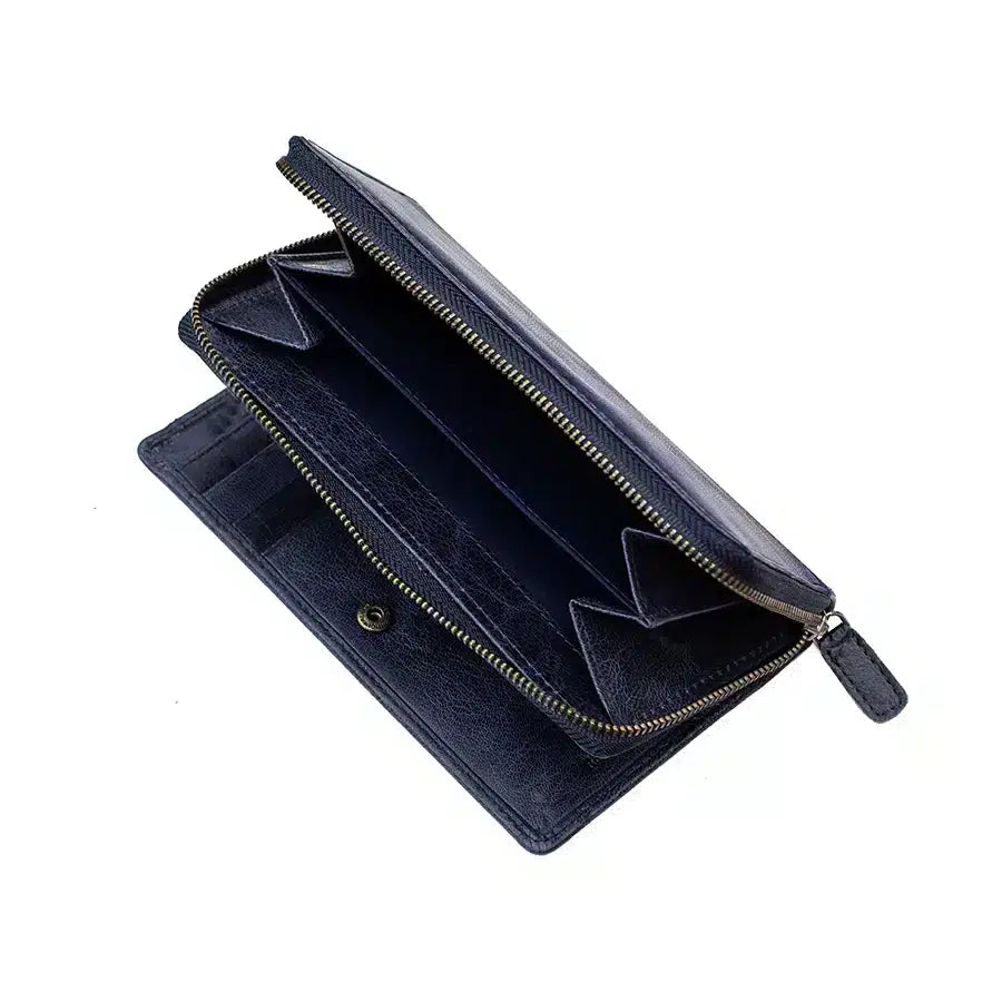 RFID Bifold Leather Purse Arizona