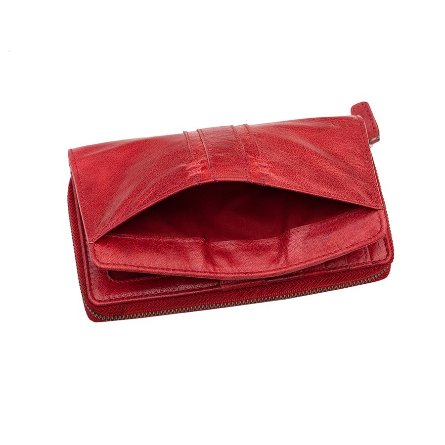 RFID Bifold Leather Purse Arizona