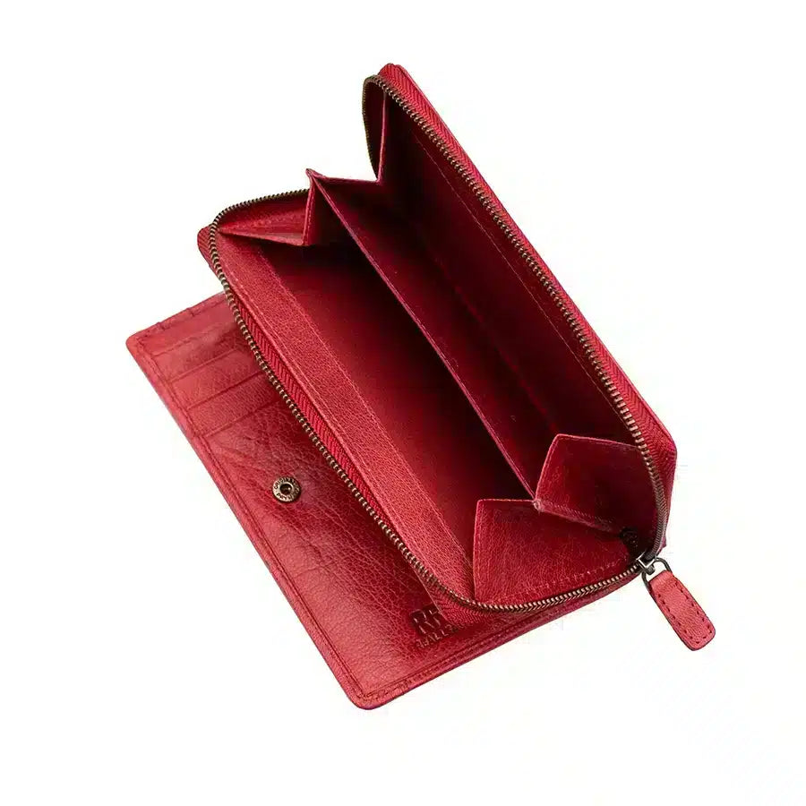 RFID Bifold Leather Purse Arizona