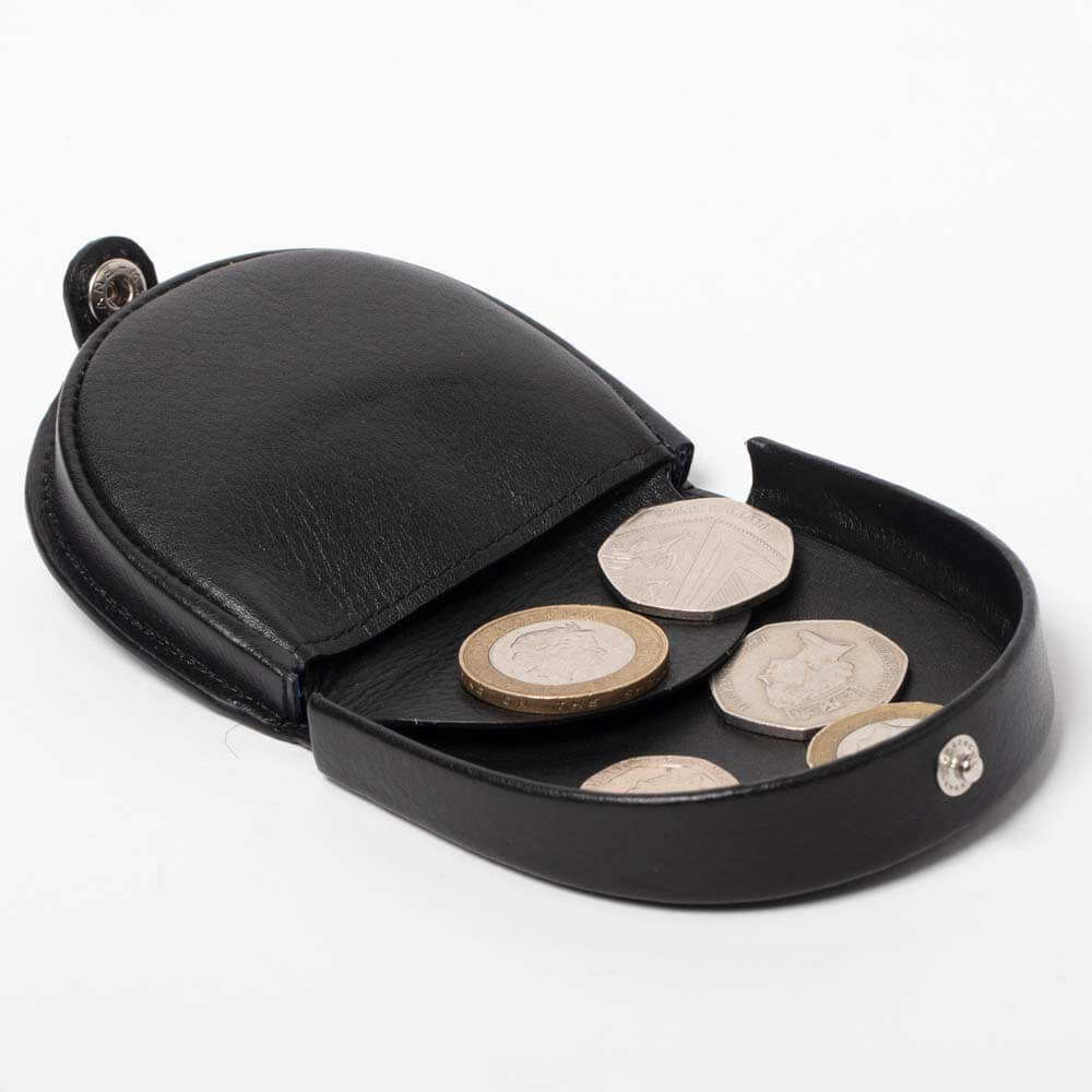 Soft Leather Horseshoe Coin Purse – Eden