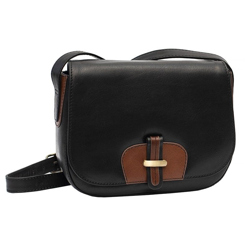 Leather Shoulder Bag - Olivia Tuscan