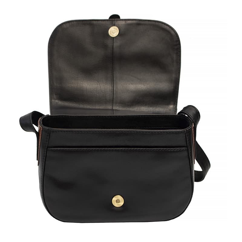 Leather Shoulder Bag - Olivia Tuscan
