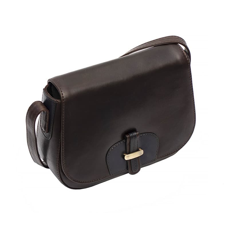 Leather Shoulder Bag - Olivia Tuscan