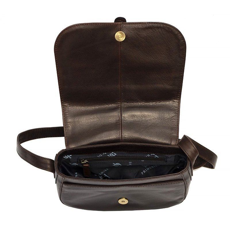 Leather Shoulder Bag - Olivia Tuscan