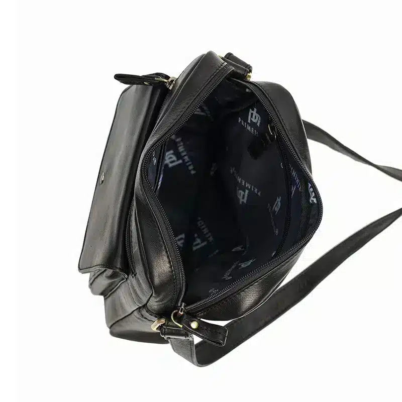 Crossbody Leather Bag - Rafa Tuscan