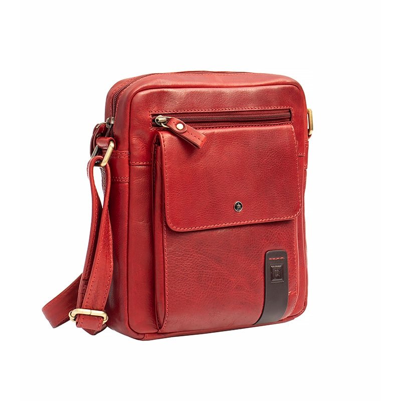 Crossbody Leather Bag - Rafa Tuscan