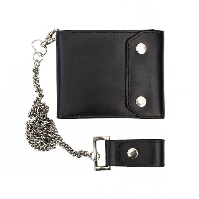 Biker Bifold Wallet With Chain - Mad Max