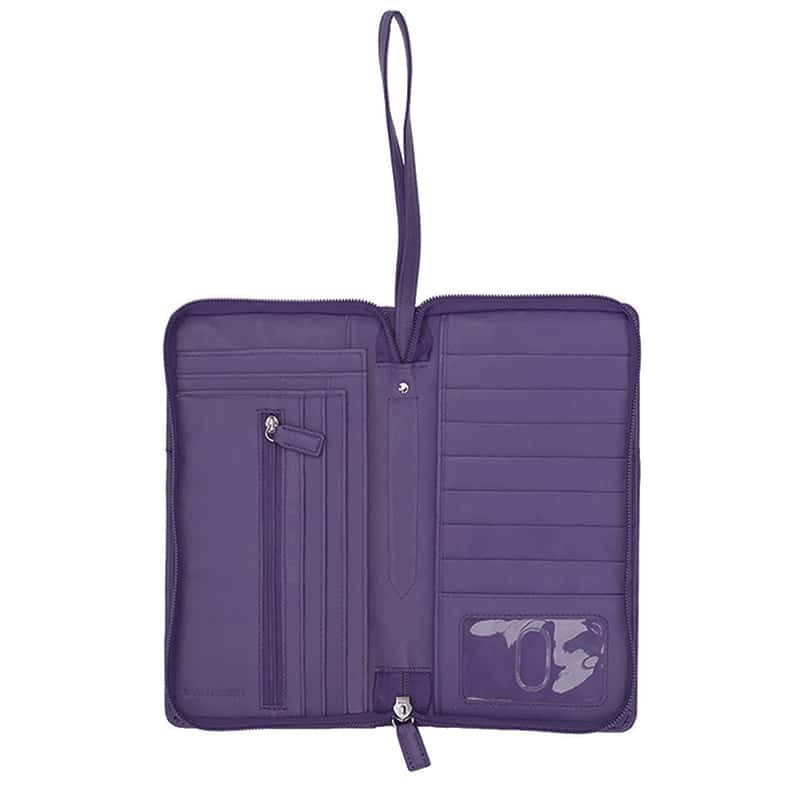 RFID SAFE Zip Around Travel Planner