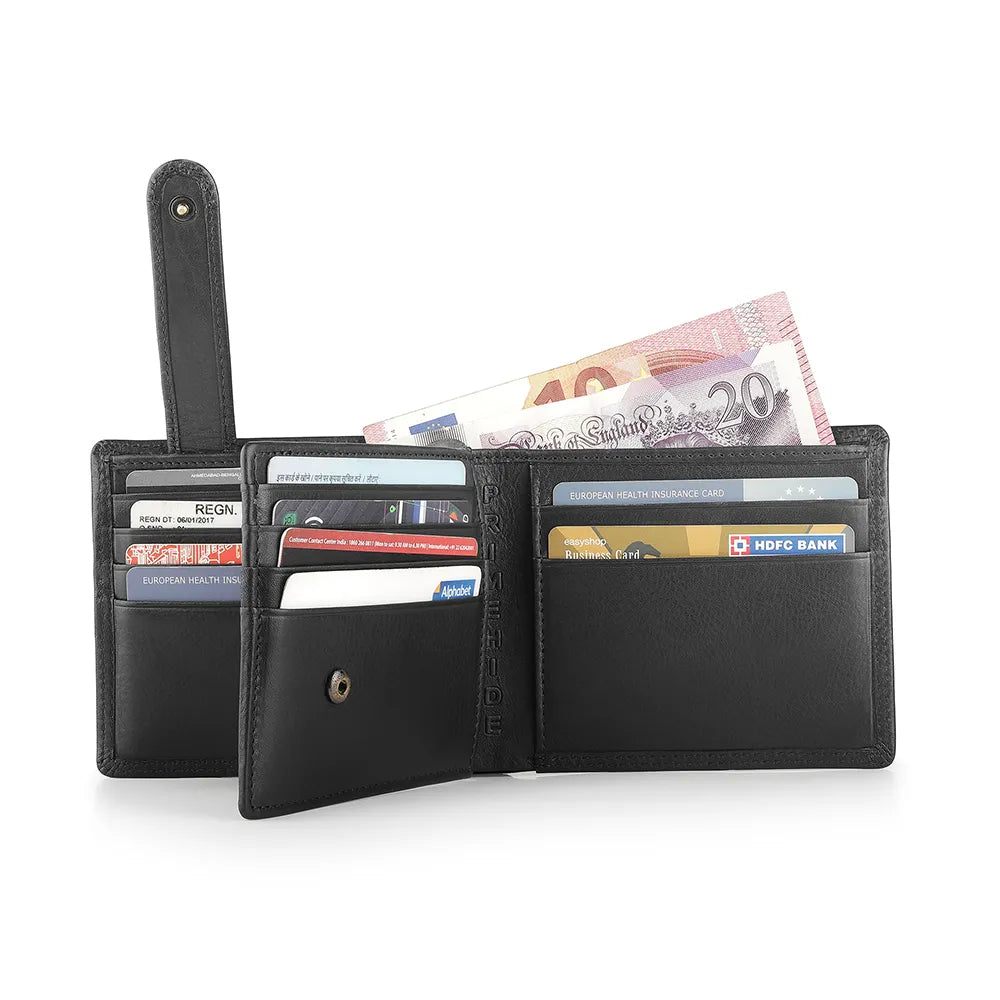 Bifold Leather Wallet For Men - Marcus Leon