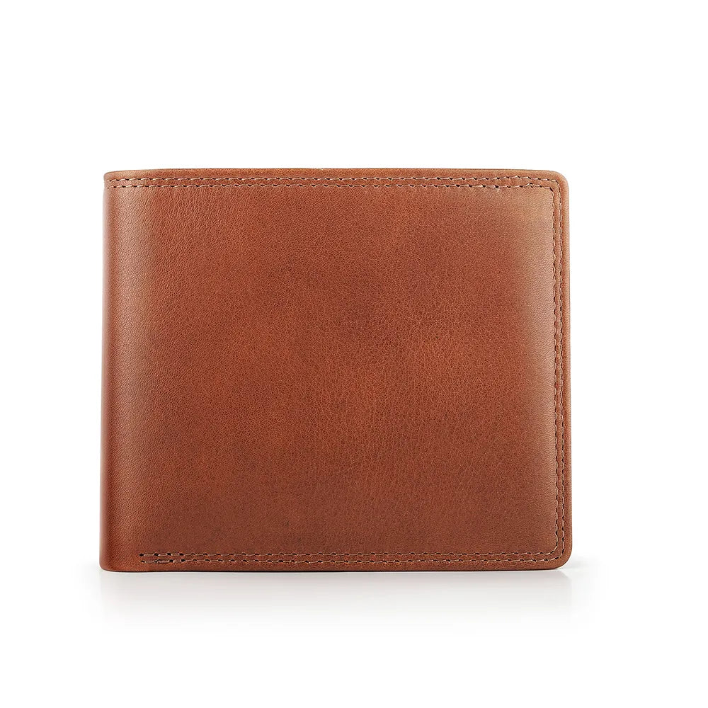 Bifold Leather Wallet For Men - Marcus Leon