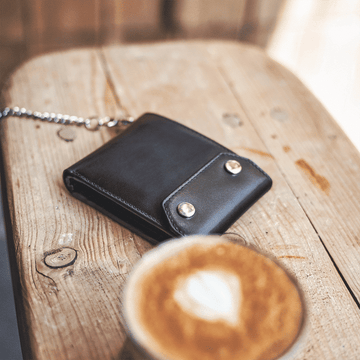 Biker Bifold Wallet With Chain – Mad Max tan-04