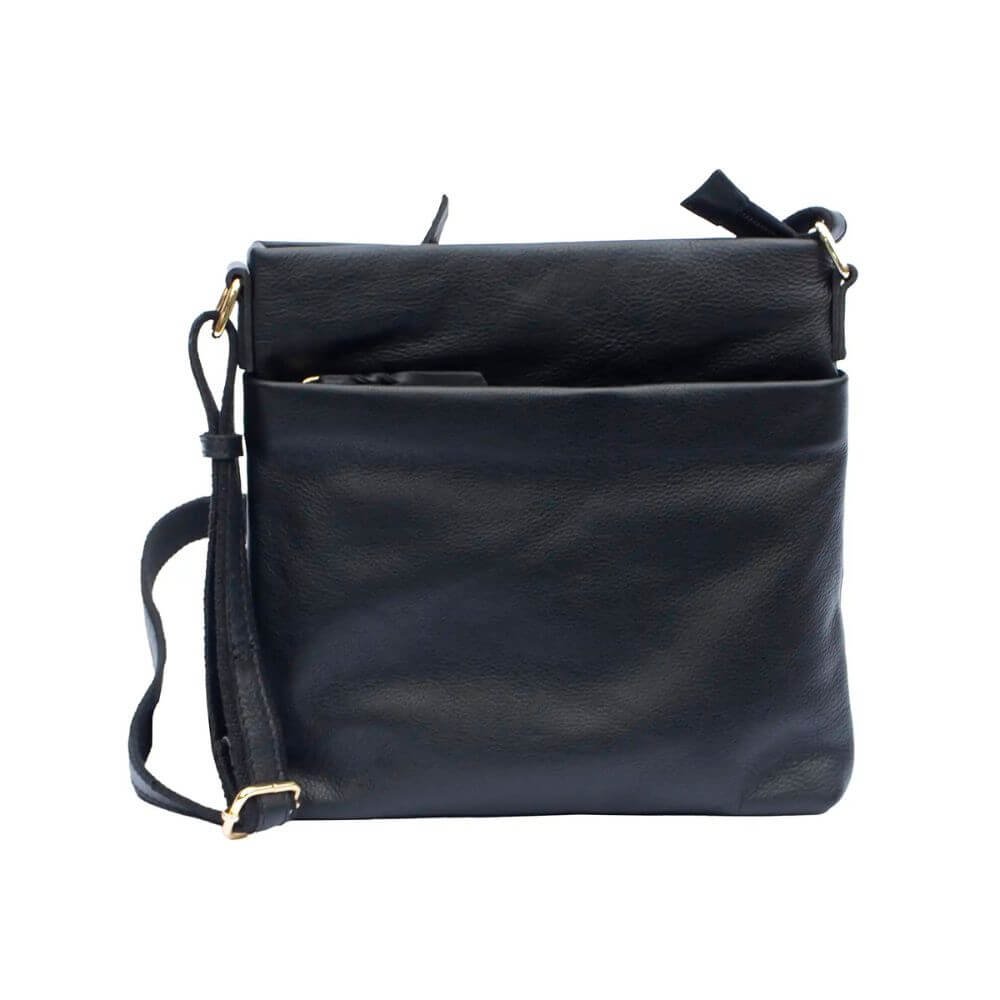 Soft Leather Crossbody Bag with Multi-Pockets Seville