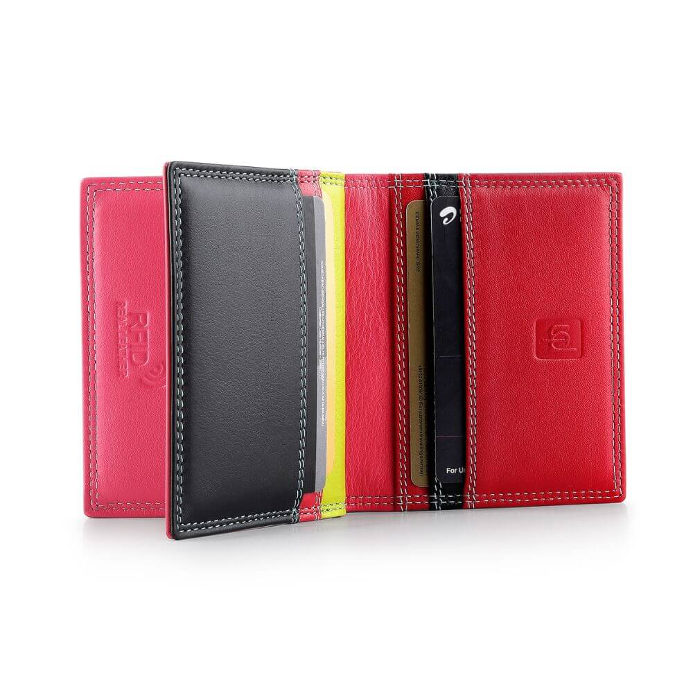 Leather Credit Cardholder - Jade London
