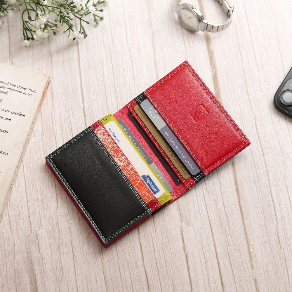 Leather Credit Cardholder - Jade London