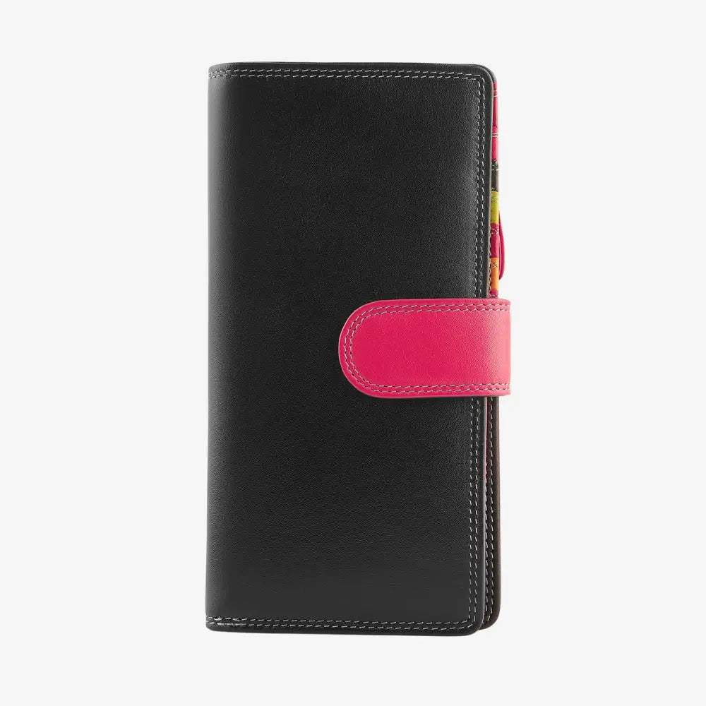 Long Leather Bifold Purse Victoria London