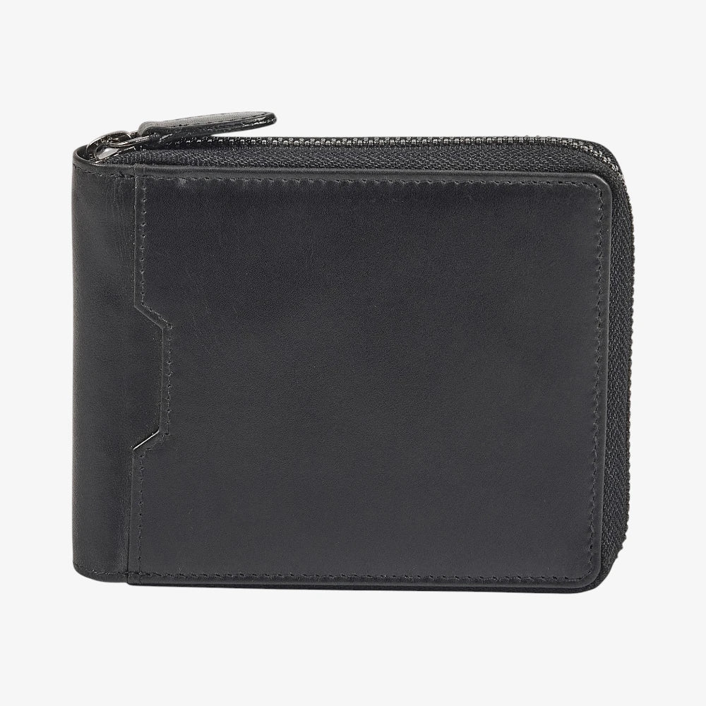 Zip Around Leather Wallet Carlos Alperto