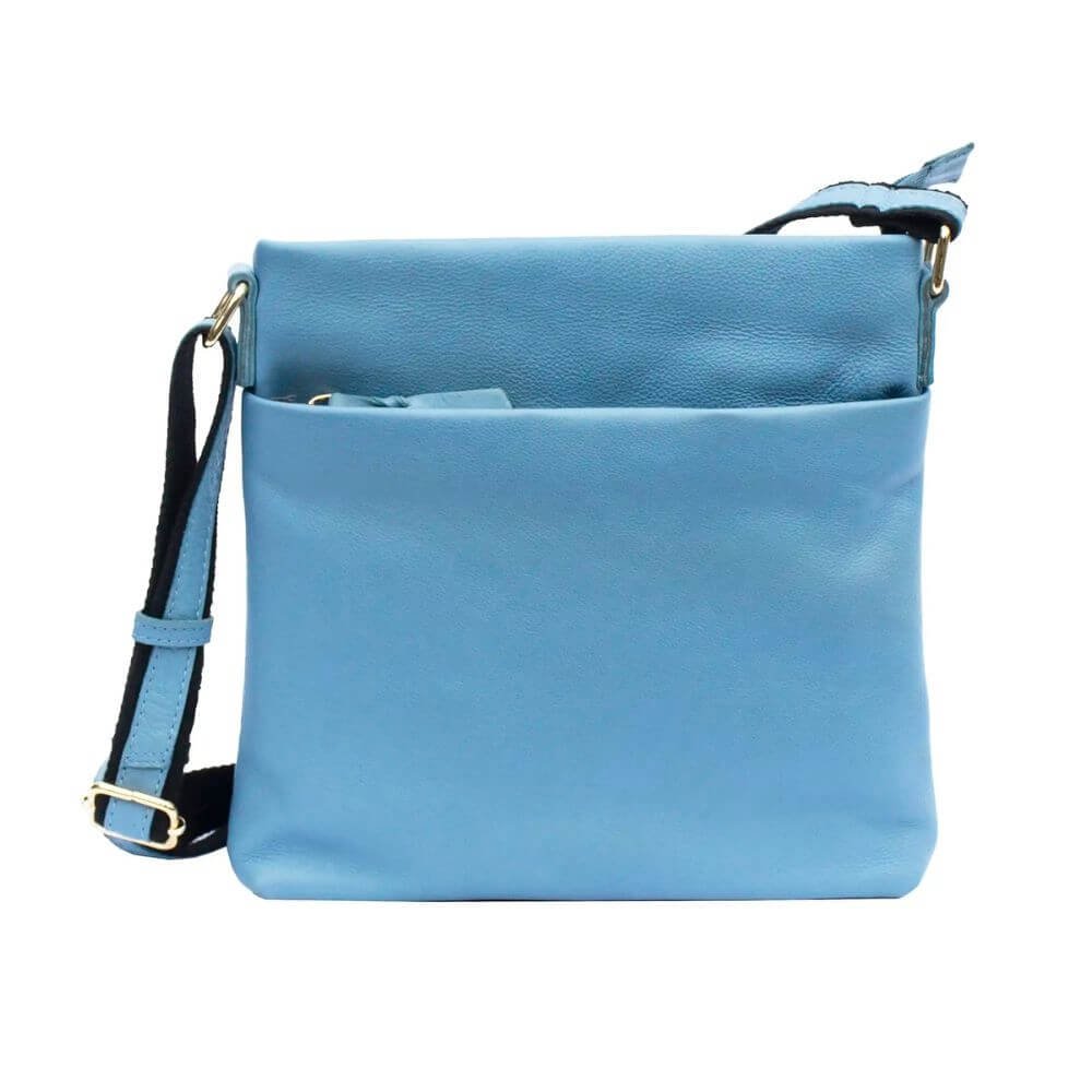 Soft Leather Crossbody Bag with Multi-Pockets Seville