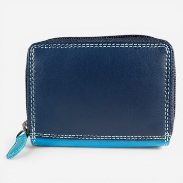 Leather Zip Around Credit Card Holder - Pippa London