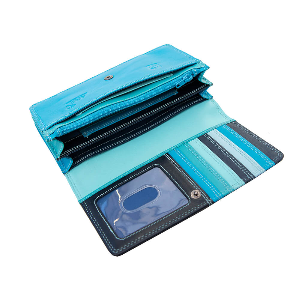 Soft Leather Clutch Purse - Lily London