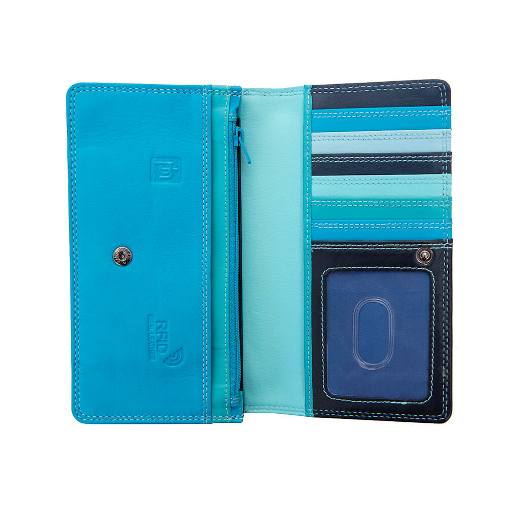 Soft Leather Clutch Purse - Lily London