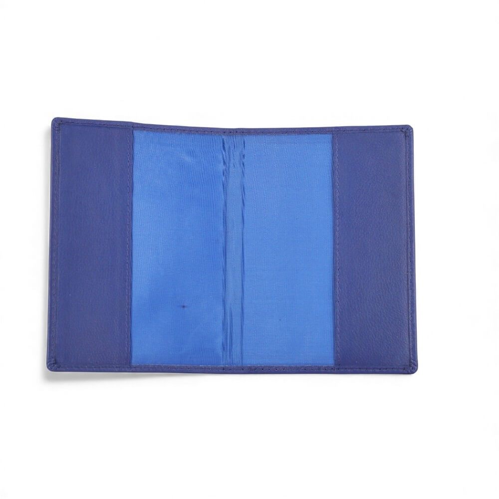 Soft Leather Passport Cover RFID Safe