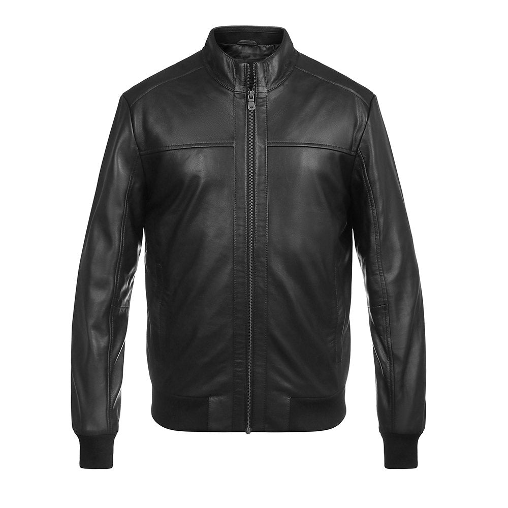 Leather Bomber Jacket – Jack