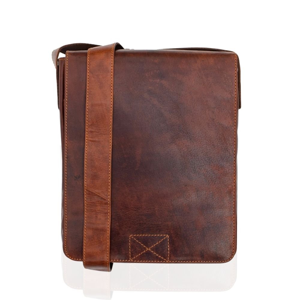 Leather Messenger Bag Bridge