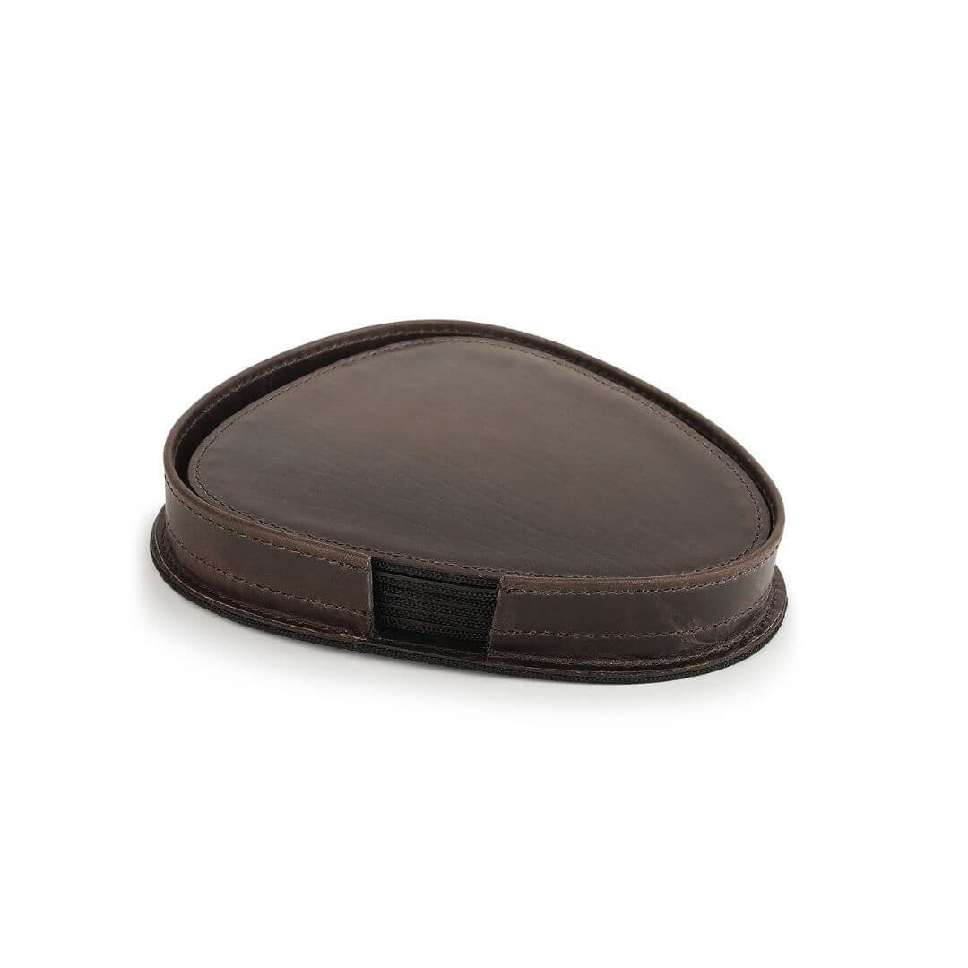 Leather Coaster Set Of 6 Reginald Mayfair